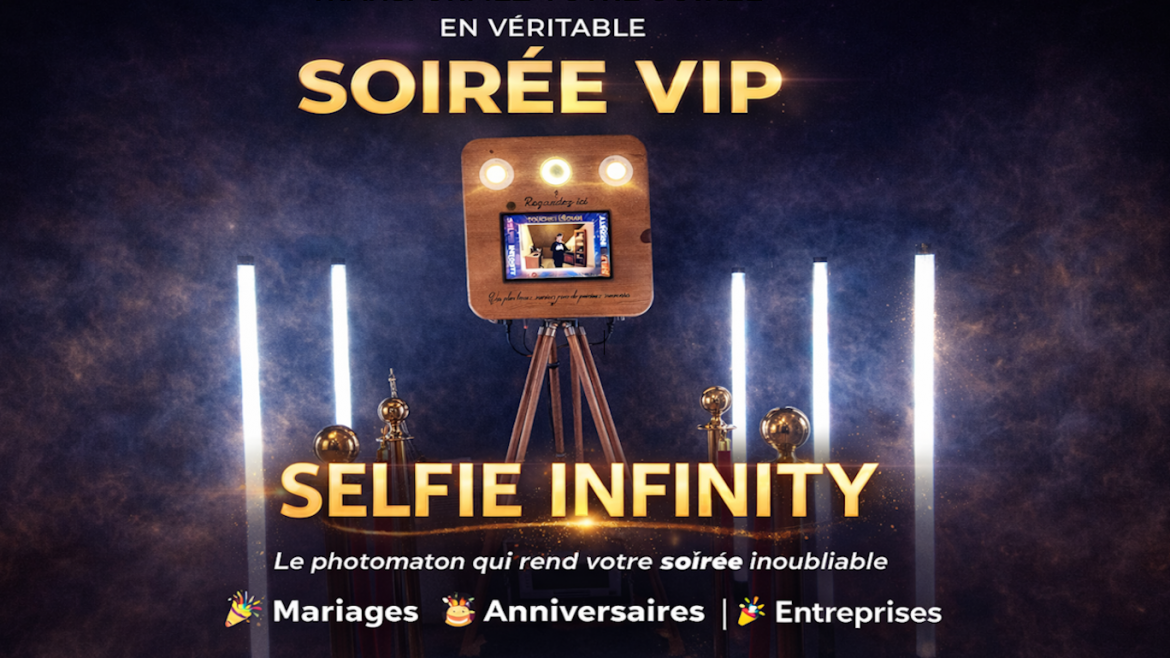 BORNE SELFIE INFINITY – L’ANIMATION PHOTO INCONTOURNABLE
