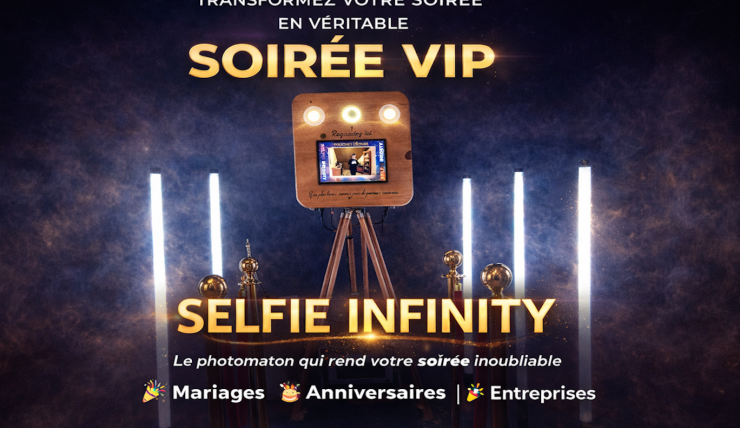 BORNE SELFIE INFINITY – L’ANIMATION PHOTO INCONTOURNABLE
