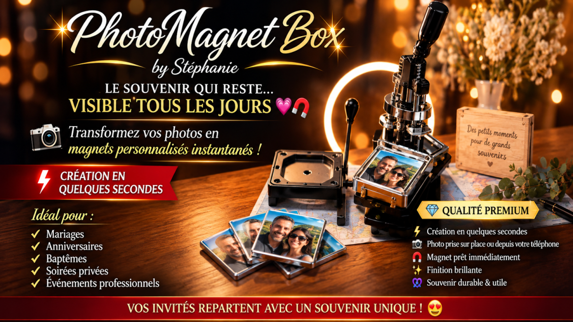 PhotoMagnet Box By Stéphanie