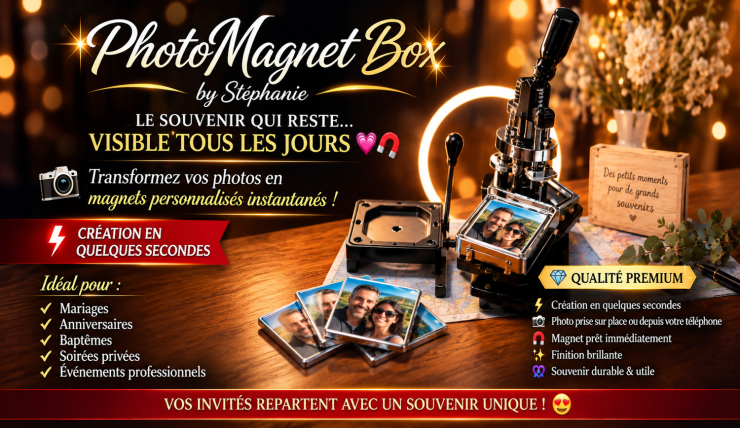 PhotoMagnet Box By Stéphanie
